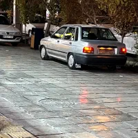 پراید ۸۳ زیر پا و موتور صفر