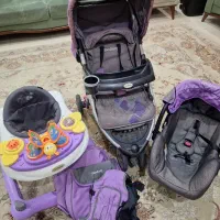 ست کامل کالسکه و کریر و روروعک و اغوشی گود بیبی