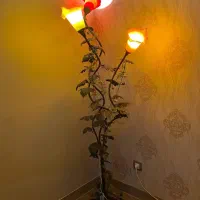 آباژور ایستاده سه شاخه|چراغ خواب و آباژور|رشت, گلباغ نماز|دیوار