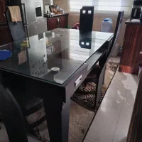 میز غذاخوری 6نفره چوب ترک|میز و صندلی غذاخوری|قائمشهر, |دیوار