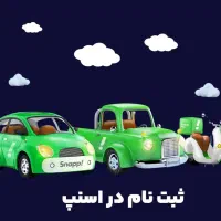 راننده خانم و آقا در اسنپ
