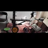 هالتر و دمبل و دستگاه بدن سازی ۵۶کاره