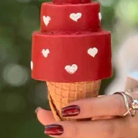ماکت کیک قیفی
