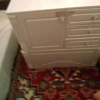 تخت کودک نو بدون کارکرد همراه با تشک رویال|تخت و سرویس خواب|اهر, |دیوار