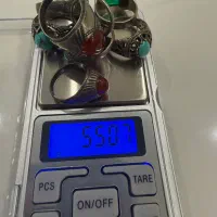 انگشترهای نقره عتیقه / گردنبند نقره ایتالیایی