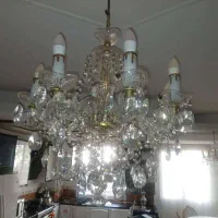 لوستر کریستال آرسنال چک ۸ شاخه|لوستر و چراغ آویز|تهران, سهروردی|دیوار