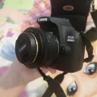 دوربین کنون Eos 2000 با لنز پرتره 50mm|دوربین عکاسی و فیلمبرداری|شیراز, غدیر جنوبی|دیوار