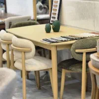 غذاخوری چوب راش|میز و صندلی غذاخوری|اهواز, نادری|دیوار