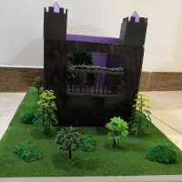 ماکت معماری|مجسمه، تندیس، ماکت|رشت, سعدی (تختی)|دیوار