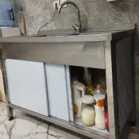 سینک دو لگنه صنعتی ، کالباس بر ، ترازو ، استند پفک|کافی‌شاپ و رستوران|پرند, فاز ۶|دیوار