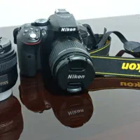 دوربین نیکون D5300 و دو عدد لنز 50mm و 18-55|دوربین عکاسی و فیلم‌برداری|پرند, فاز ۴|دیوار