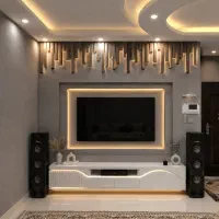تیوی وال، کناف و نورپردازی حرفه‌ای