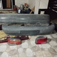 سپر عقب جلو پراید و جفت چراغ خطر|قطعات یدکی و لوازم جانبی|انبارآلوم, |دیوار