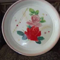 دیس لعابی گل سرخی