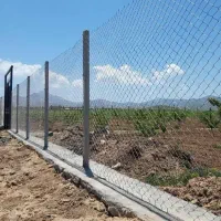 فروش فنس سیم خاردار  پایه  با نصاب مجرب