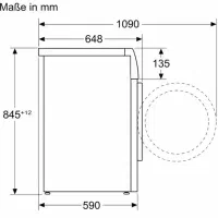 لباسشویی 10 کیلویی بوش سری 8 مدل WGB2560X|ماشین لباسشویی و خشککن لباس|تهران, ایران|دیوار