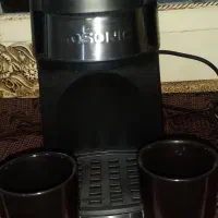 قهوه ساز برقی با ۲تا استکان|سماور، چای‌ساز، قهوه‌ساز|رشت, دروازه لاکان|دیوار