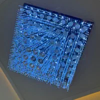 لوستر ۲۴لامپه تمام کریستال شیشه ای  ۳حالته|لوستر و چراغ آویز|تهران, مهران|دیوار