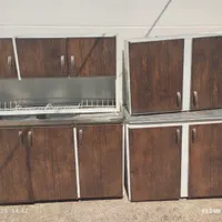 کابینت وهود وپمپ آب وسینک ظرف شویی|آب‌چکان و نظم‌دهنده ظروف|اندیمشک, |دیوار