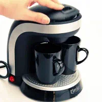 قهوه ساز مشکی در حد نو