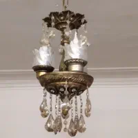 لوستر برنز سه شاخه
