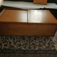 میز کشودار ۲تایی چرخ دار