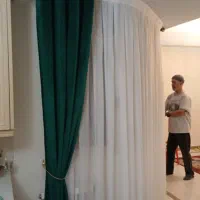 انواع پرده پانچی زبرا دی کی تخفیف ویژه برای هتلها|پرده، رانر، رومیزی|کیش, |دیوار