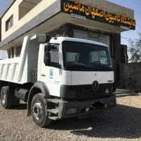 بنز تک کمپرسی زیرمایلر کمپرسی،باری|خودرو سنگین|اصفهان, آبشار|دیوار