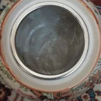 قوری چینی دسته چوبی|قوری، کتری، قهوهساز دستی|نجفآباد, نمازی|دیوار