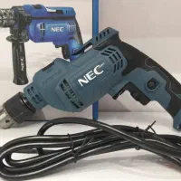 دریل برقی چکشی و پیچ بند صنعتی سه نظام ۱۳ NEC