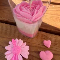 شمع ورق طلا ونقره و گل بابونه|صنایع دستی و سایر لوازم تزئینی|قم, نوبهار|دیوار