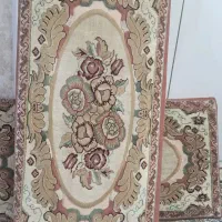 سه عدد پشتی ماشینی گل برجسته|پشتی|کرج, برغان|دیوار