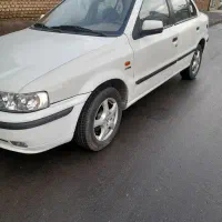 ماشین سمند سفید