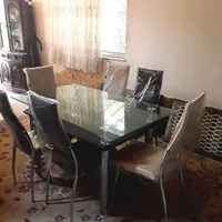 میز ناهار خوری نو شش نفره 6نفره نو