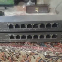 ۲ عدد سوییچ شبکه آی پی کام سالم ip-com