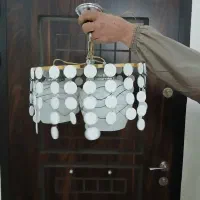 لوستر سه حباب