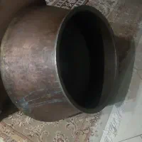 دیگ مسی قدیمی  نزدیک به هفده کیلوذخیم دست ساز|ظروف پخت‌وپز|کرج, گلشهر|دیوار