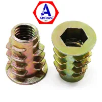 مهره چوب روپیچ تو پیچ مهره خاردارمهره پرچی اتصالات