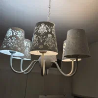 لوستر سفید در حد نو