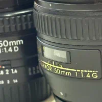 لنز نیکون nikon Fx 50mm f1.4 G|دوربین عکاسی و فیلمبرداری|تهران, شهرک چیتگر|دیوار