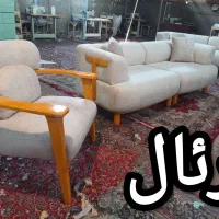 مبل رئال پازلی هشت نفره با میز