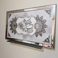 تابلو میکس مدیا نگین کاری و دیجیتال آرت ۷۰×۱۲۰|تابلو، نقاشی، عکس|تهران, چیتگر شمالی|دیوار