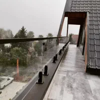 نرده استیل آهنی چوبی شیشه راه پله بالکن حفاظ پنجره|خدمات پیشه و مهارت|کرمانشاه, |دیوار