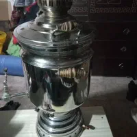 سماور تمام استیل ۲۰ لیتری گازی