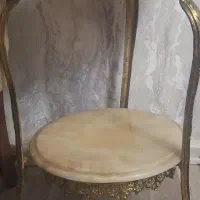 میز برنز مرمر