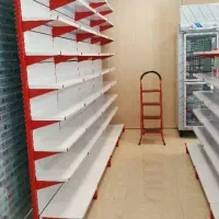 قفسه فروشگاه طرح ترک همراه ملزومات