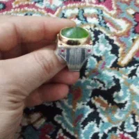 انگشتر جواهری زبرجد وشجر|جواهرات|قم, زنبیل آباد|دیوار