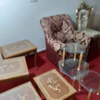مبل راحتی ۹نفره به همراه جلو مبلی ودودست|مبلمان خانگی و میز عسلی|کرج, محمد آباد|دیوار