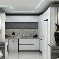 طراحی و اجرای داخلی کابینت و کناف با کیفیت عالی
