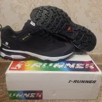 کتانیIRUNNER(آی رانر) سرمه ای سفید مقاومتی سایز۴۵